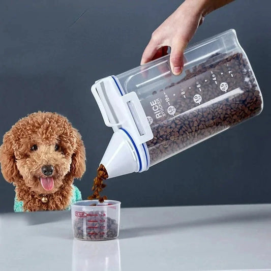 Boite de croquettes pour chien