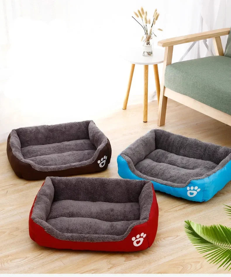 Niche carrée pour animaux de compagnie
