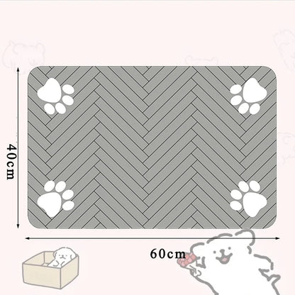 Tapis de Nourriture pour Animaux