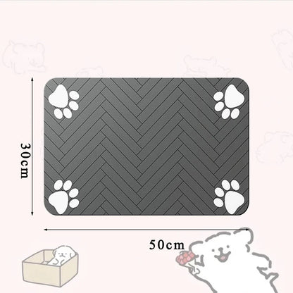 Tapis de Nourriture pour Animaux