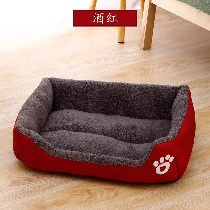 Niche carrée pour animaux de compagnie